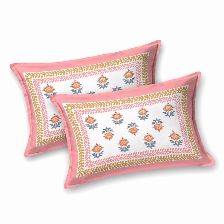 100% Premium Cotton Printed Bedsheet- Plush