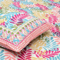 Cotton Print Bedsheet with 2 pillow covers - Autumn