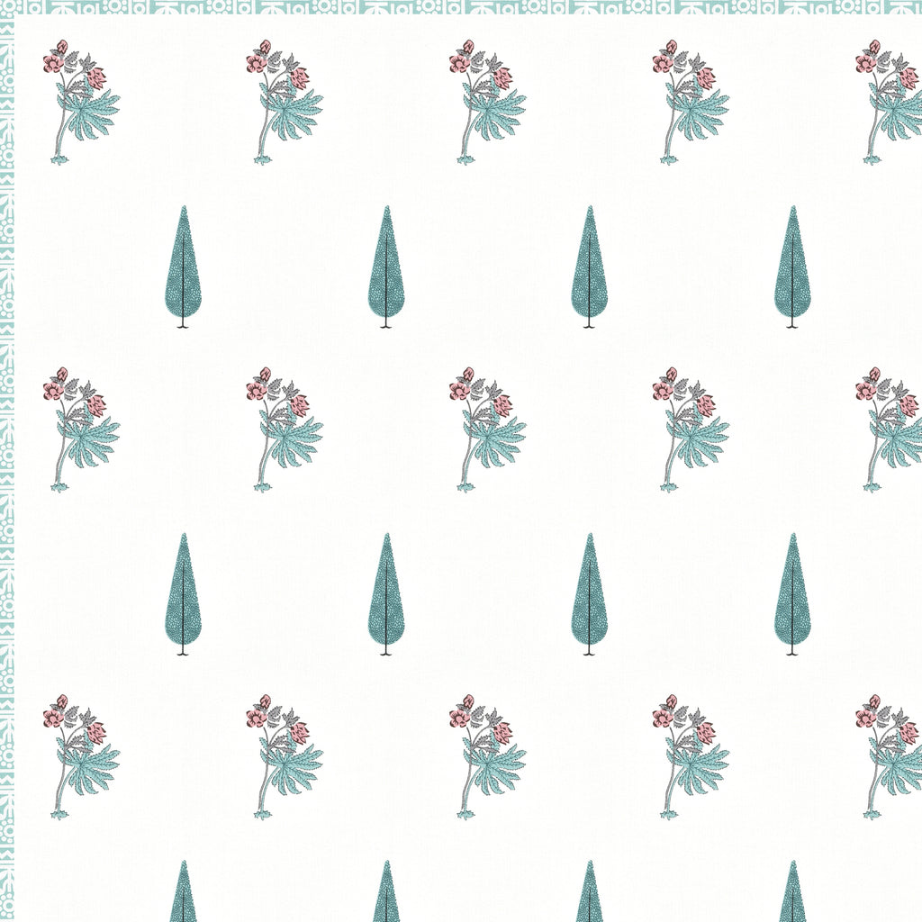 Mughal leaves Cotton Reversible Mulmul Dohar for Double Bed Size