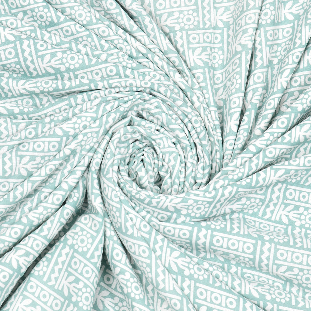 Mughal leaves Cotton Reversible Mulmul Dohar for Double Bed Size