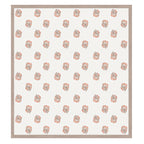 Cotton Hand Block Print Bedsheet Set - Wings-Orange