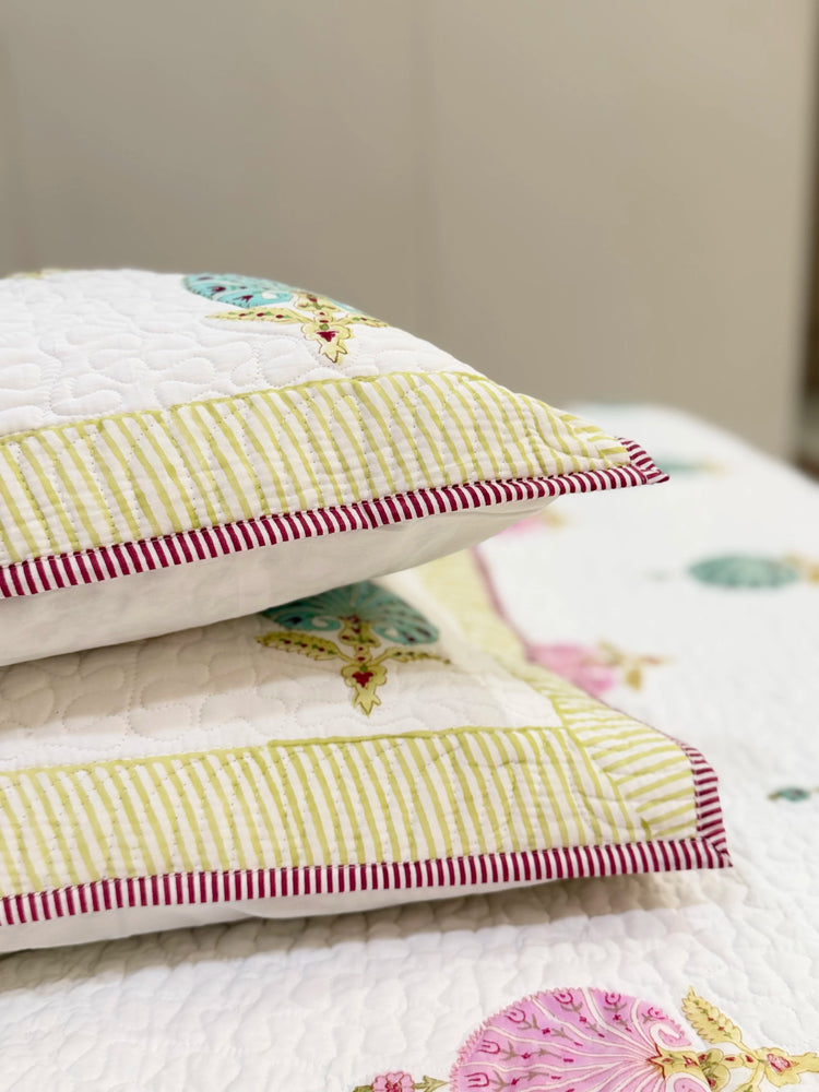 Harmony- Premium cotton handblock print bedsheet set
