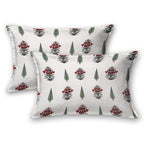 Cotton Handblock Print Bedsheet Set- Booti Red