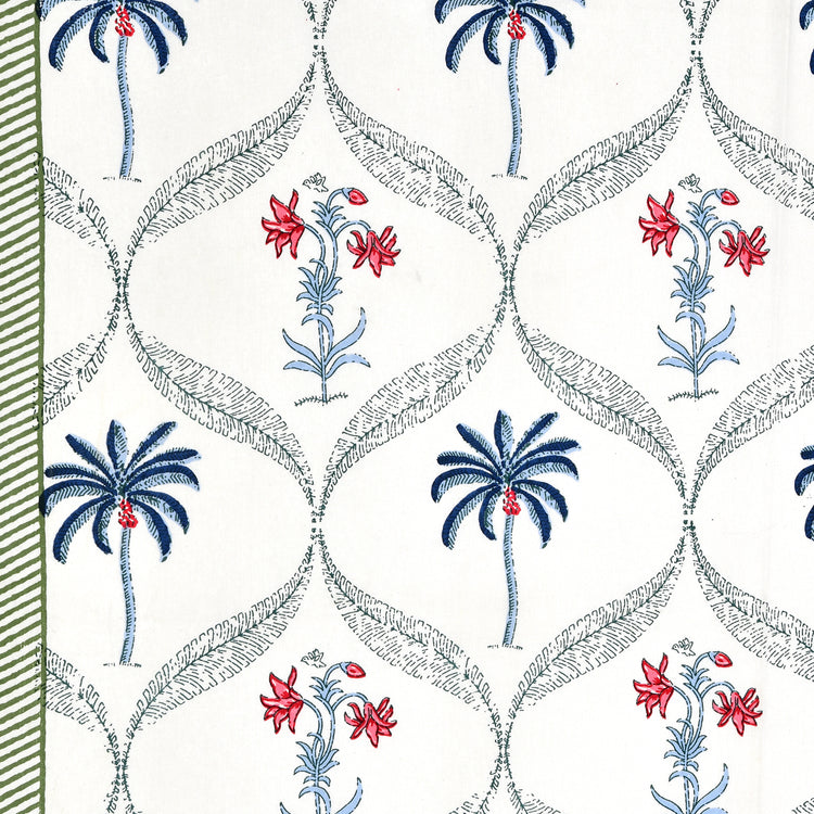 Majestic - Premium cotton handblock print bedsheet set