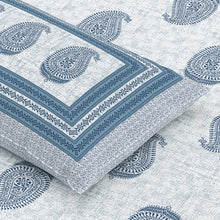 Load image into Gallery viewer, 100% Cotton Block Print Bedsheet - Paisley rustic (Copy)
