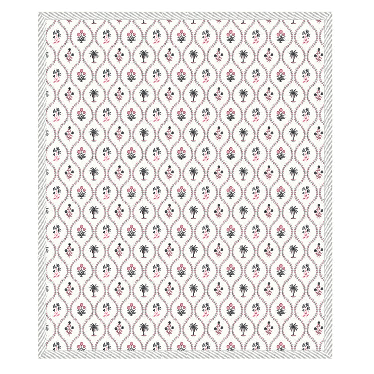 Blossom - Premium Cotton Handblock Print Bedsheet Set