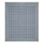 Cotton Bedsheet with 2 pillow covers - Ikat Blue