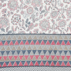 Cotton Print Bedsheet with 2 pillow covers - Starlight