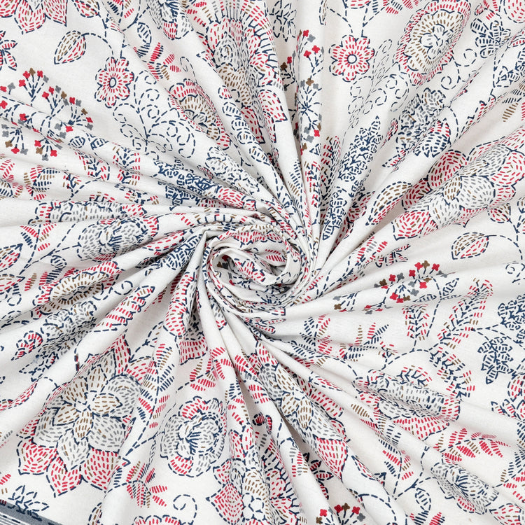 100% Premium Cotton Printed Bedsheet- Starlight