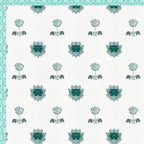 Lotus Cotton Reversible Mulmul Dohar for Double bed size