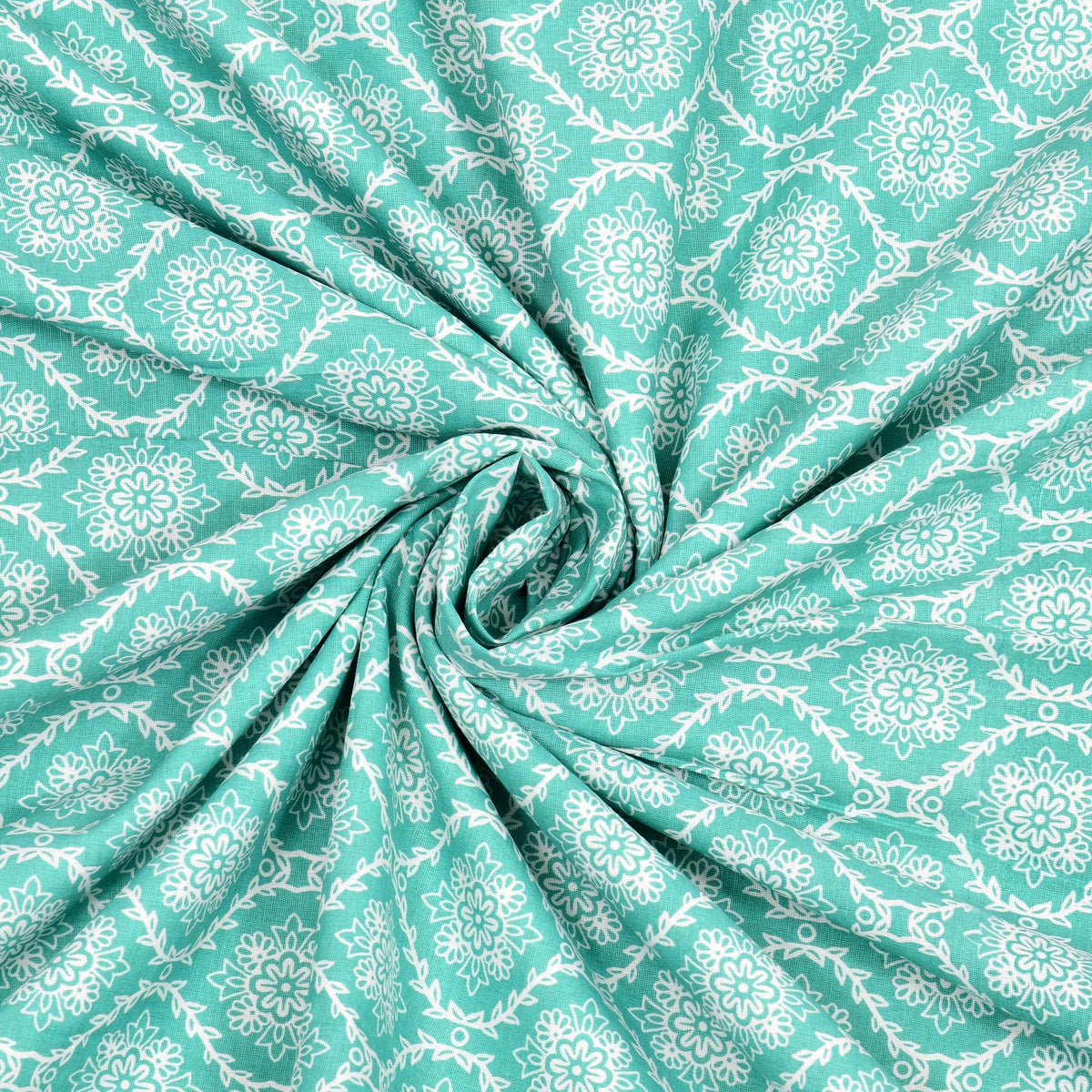 Lotus Cotton Reversible Mulmul Dohar for Double bed size