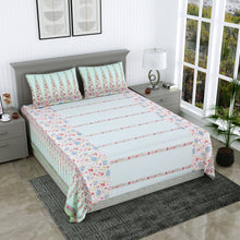 Load image into Gallery viewer, 100% Premium Cotton Designer Printed Bedsheet - CONE
