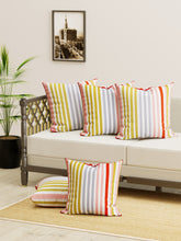 Load image into Gallery viewer, Pure Cotton Cushion Covers  - Stripes
