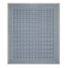 Load image into Gallery viewer, 100% Cotton Ikat Designer Printed Bedsheet - Blue
